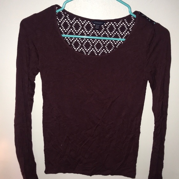 Tops - Aeropostale burgundy long sleeve